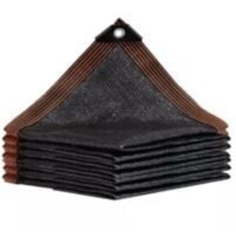 Filet D'Ombrage, 50% Tissu Ombrage Pergola Filet D'ombrage Extérieur, UV Protection Solaire Tissu Ombrage pour Pergola, Terrasse, Serre, Poulailler, Plantes (6x6m)