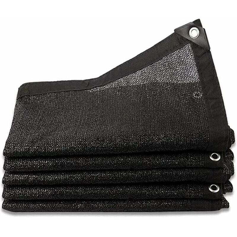 Filet d'ombrage 8 broches 80 % ombre renforcée épaissir la voile d'ombrage, filet coupe-vent pour serre avec œillets, pour