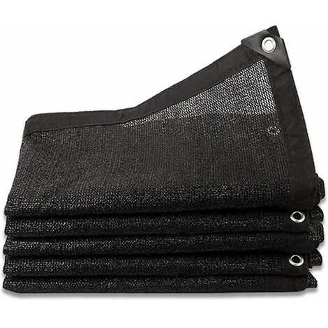 Filet D'Ombrage 8 Broches Ombrage 80% Renforce éPaissir Voile Ombrage, Serres Filet Coupe-Vent avec Oeillets,pour La Couverture VéGéTale/Serre/Jardin/Pergola(3x4m)