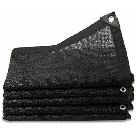 Filet D'Ombrage 8 Broches Ombrage 80% Renforce éPaissir Voile Ombrage, Serres Filet Coupe-Vent avec Oeillets,pour La Couverture VéGéTale/Serre/Jardin/Pergola(3x4m)..