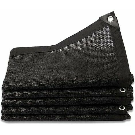 Filet D'Ombrage 8 Broches Ombrage 80% Renforce éPaissir Voile Ombrage, Serres Filet Coupe-Vent avec Oeillets,pour La Couverture VéGéTale/Serre/Jardin/Pergola(3x6m)