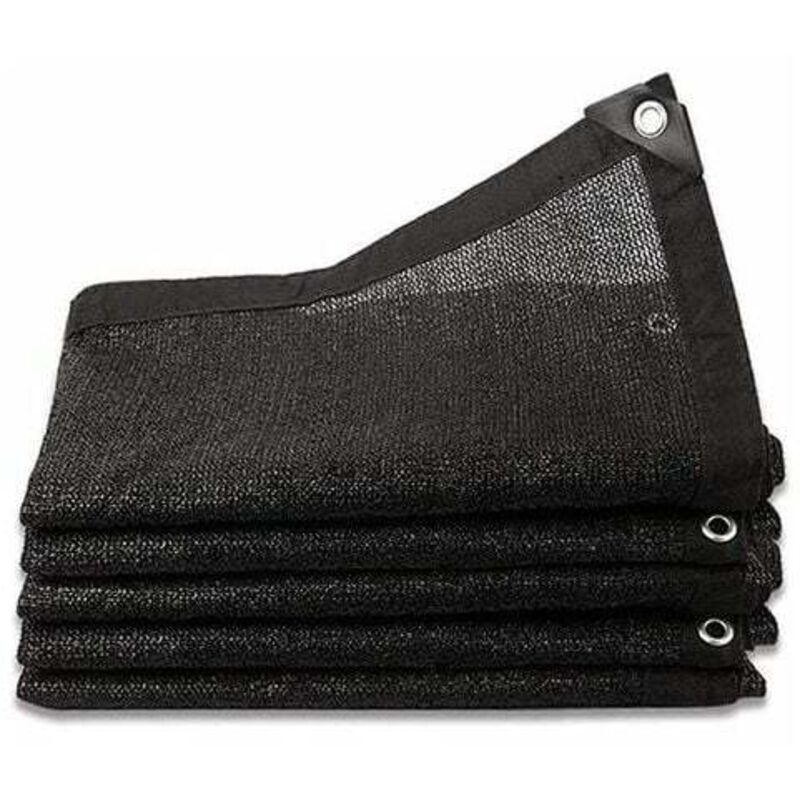 Debuns - Filet D'Ombrage 8 Broches Ombrage 80% Renforce éPaissir Voile Ombrage, Serres Filet Coupe-Vent avec Oeillets,pour La Couverture
