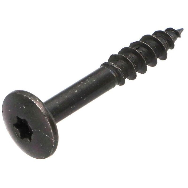 Vis Express - Vis Penture 7X50 Filetage partiel torx T30 Acier zingué noir-200 pièces