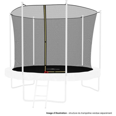 Filet intérieur de sécurité pour trampoline : ø 10Ft, 6 Perches