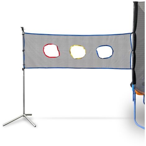 Filet Multi-Jeux Universel - Compatible avec Tous Trampolines -76x250 cm