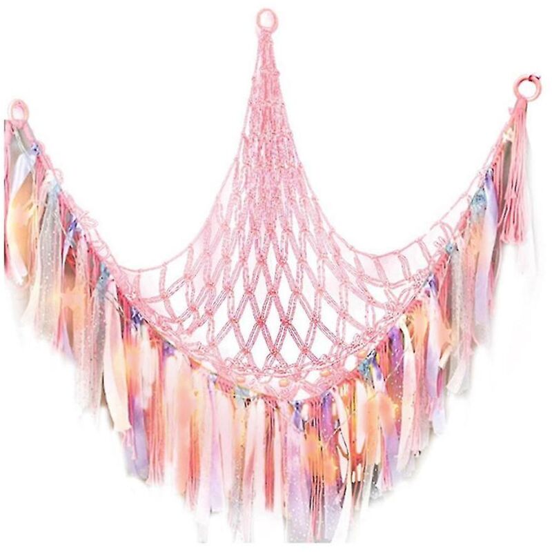 Filet ou hamac pour animaux en peluche suspendu pour hamac pour animaux en peluche, support de rangement pour jouets, support de hamac mural d'angle