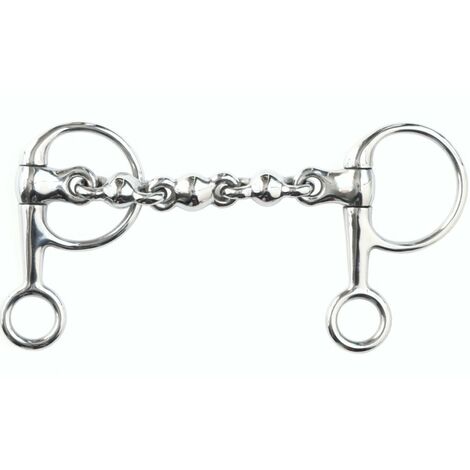 Filet pessoa en acier inoxydable avec bouche à boule de 14 cm