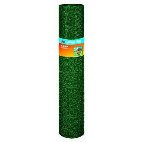 Filet plastique hexagonal vert 10 m – Mailles de 25 mm – Résistant pour délimitation espaces et protection cultures – Fil de 1 mm – Blinky