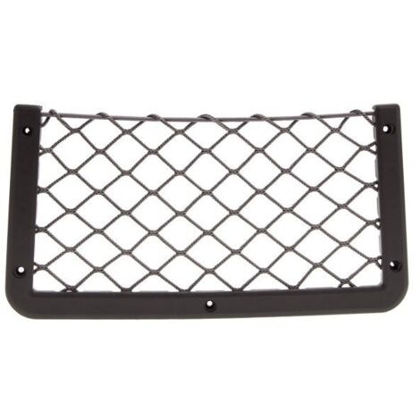 Filet porte-objet avec cadre plastique noir 300 x 168 mm