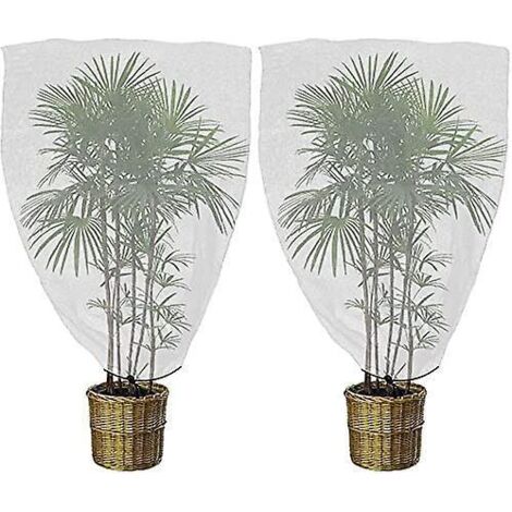 filet Pour Arbre Fruitier, Filet De Protection Contre Les Insectes, Lot De 2 Filets De Protection Des Plantes Avec Cordon De Serrage, Filet De Jar