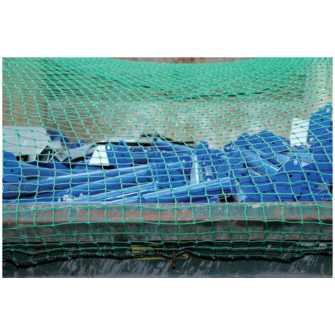 Filet pour conteneurs 3,5 x 6,0 m MW 45 vert sans caoutchouc