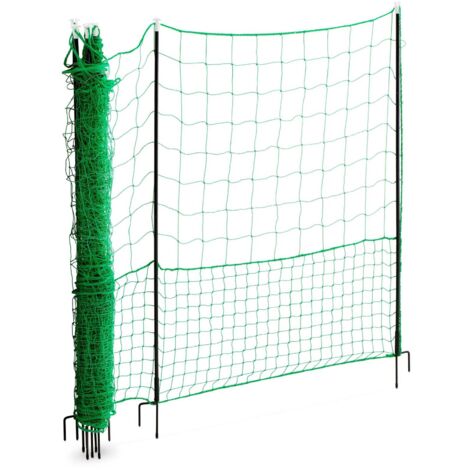 Filet pour poulailler mobile Filet clôture poule L15 m H125 cm non électrifié