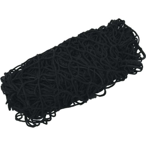 Filet pour remorque avec corde élastique noir 4,5x2,5 m PP CFW91330