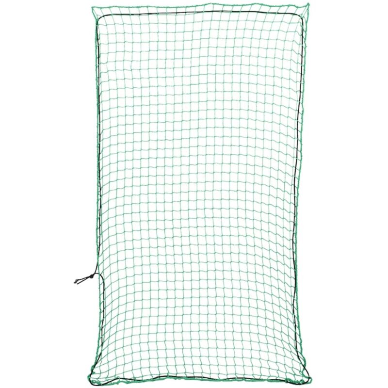 Filet pour remorque avec corde élastique vert 3x1,65 m pp Vidaxl