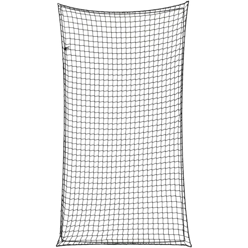 Vidaxl - Filet pour remorque avec corde élastique noir 3x1,65 m pp