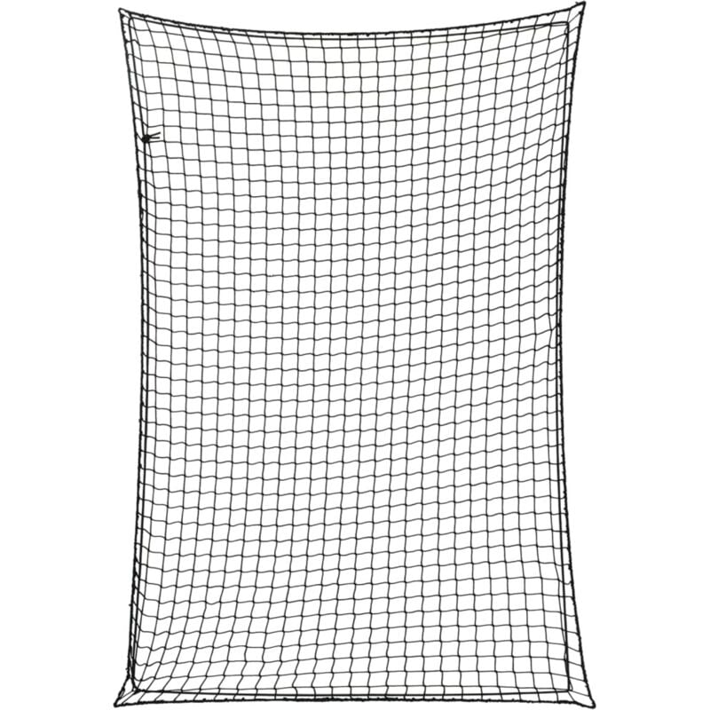 Vidaxl - Filet pour remorque avec corde élastique noir 2,2x1,5 m pp