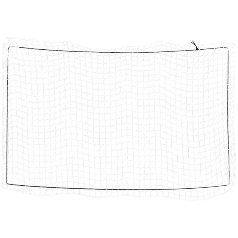 Helloshop26 - Filet pour remorque couverture de protection d'arrimage cargaison galerie de toit avec corde élastique 2,1 x 1,25 m pp blanc