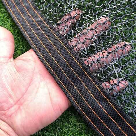 Filet Protection Solaire pour Serre Toile d'Ombrage pour Jardin Filet d'Ombrage Ombrage 38% 4 Broches (4×8m/13.12×26.24ft)