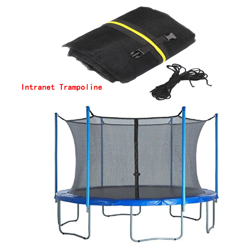 Aiperq - Filet Trampoline 430 cm,Filet de Protection pour Trampolines 6 Barres,Résistant aux uv