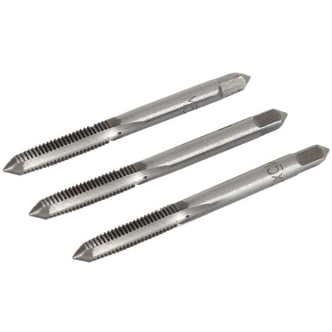 Filetage et taraudage mega m8 acier carbone 3 pièces