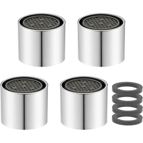 Filetage interne (M18) 4 pièces M18/M20/M22/M24/M28 pièces de rechange pour filtre économiseur d'eau pour aérateur de robinet