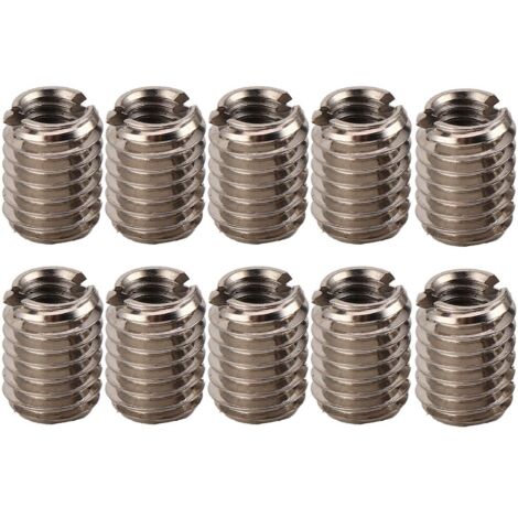Filetage M4-M6 Rédacteur en Insert 303 Stainless Steel 10pcs 8mm Réparation de Threads