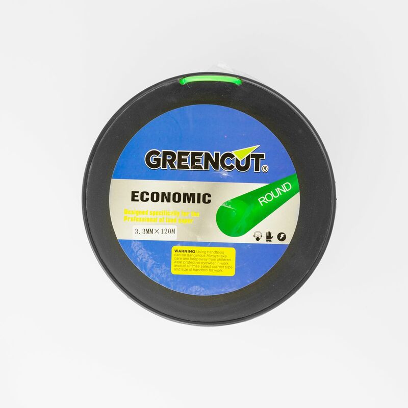 Greencut - Fil rond pour débroussailleuse 3,3MM x 120M