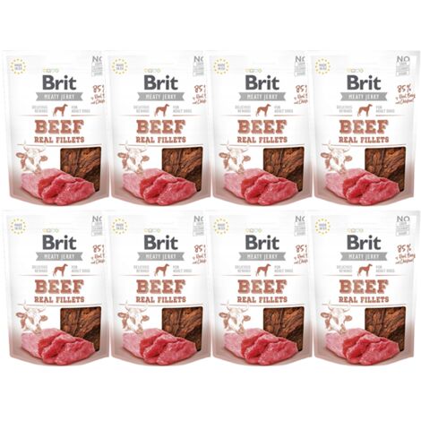 Filets de bœuf BRIT JERKY 8x200g