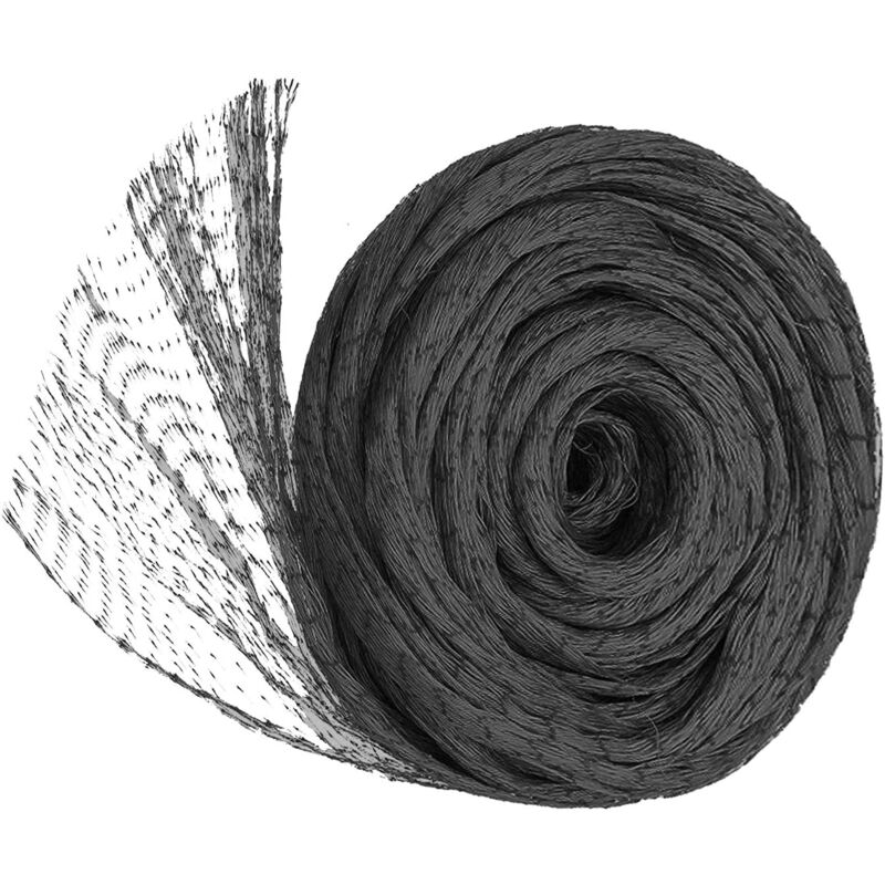 Filets de Jardin Anti-Oiseaux Maille de 1,5cm Filet de Protection pour Bassin d'eau Fruits Fleurs Légumes et Plantes 4M x 10M Noir
