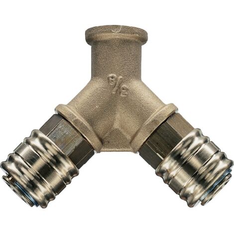 Filettatura collettore G 1/2 pollici / 19,17 mm Filettatura interna DN 7,2 2 raccordi EWO