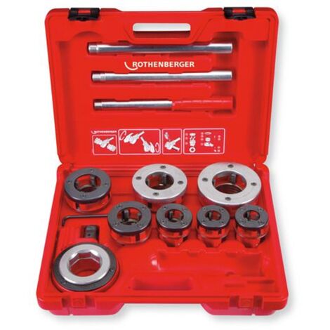 Filiera acciaio manuale rothenberger super cut 1/2-2"