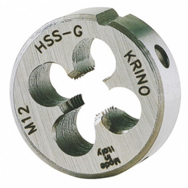 Filiera tonda hss mm. 6 x 1,0-D.20 krino pz 1,0