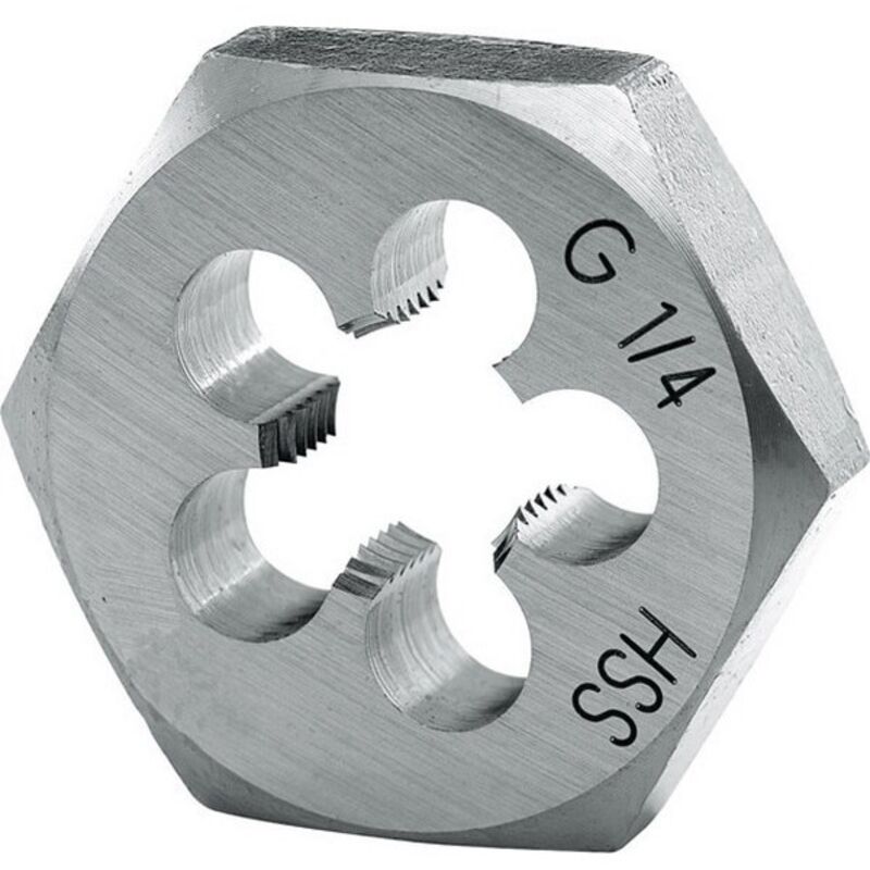 Forum - Filière 6 pans, bsp, Filetage : g 1/2 pouces, Filets par 14 pouces, Cote s/plats x hauteur 41 x 14 mm