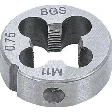 Filiere m11 x 0.75 x 25 metrique pas standard de 11 x 075 cage de 25.4 mm