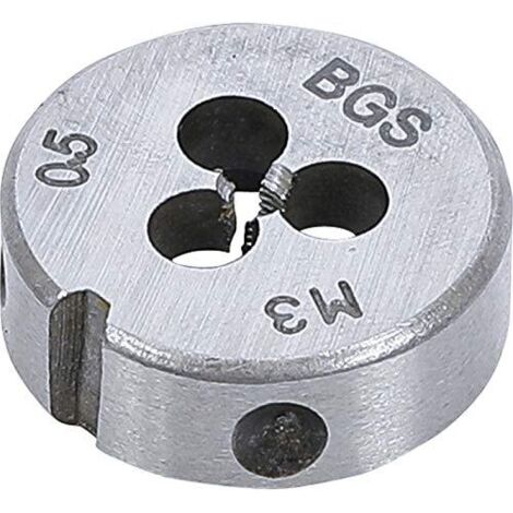 Filiere  M3 x 0,5 x 25 mm