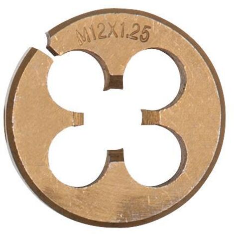 Filières HSS TiN, M12x1,25
