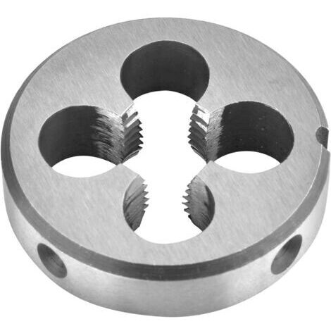 Filières métriques，Lot de 5 pcs métrique Die Ensemble de clés à gauche Filetage à la main machine M3 x 0.5 mm M4 x 0.7 mm M5 x 0.8 mm M6 x 1.0 mm M8 x 1.25 mm