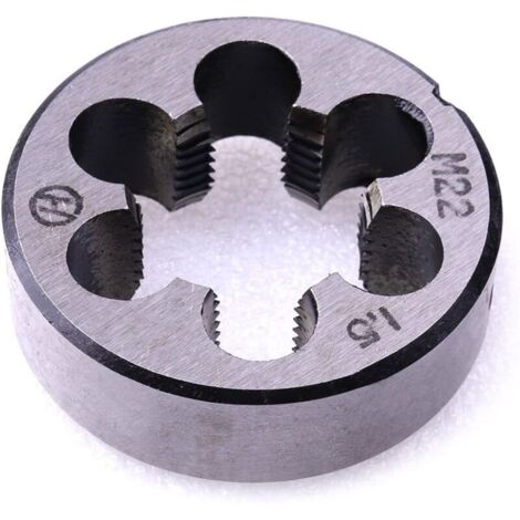 Filières métriques,M22 X 1.5mm métrique droite fil main Die, 1pc