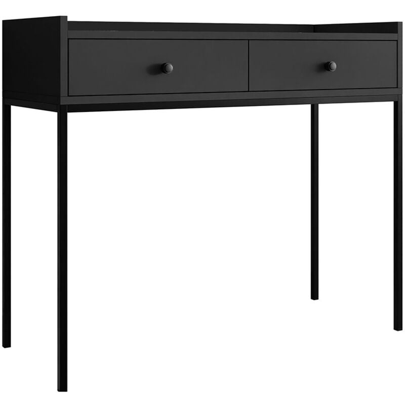 Bestmobilier - Filipo - console - noir - 100 cm - noir