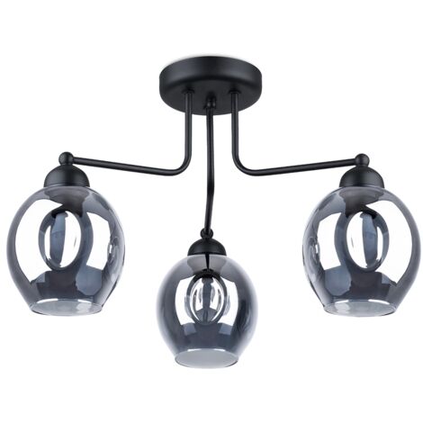 FILLAN 3 black chandelier