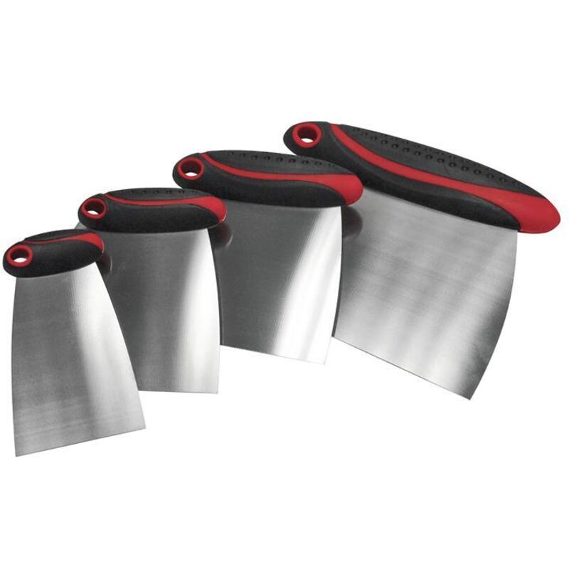 Faithfull - Stainless Steel Filler & Spreader Set, 4 Piece faisgfillers