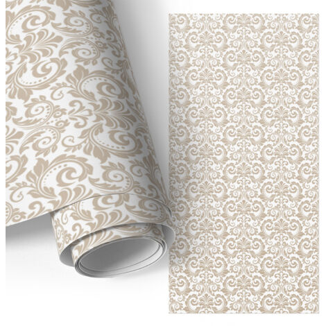 Film adhesif autocollant - design moderne - imperméable - pour cuisine - pour plans de travail Motif classique 65x130 cm