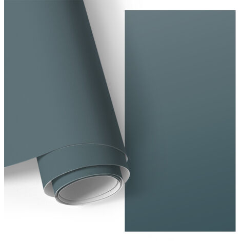 Film adhesif autocollant - design moderne - imperméable - pour cuisine - pour plans de travail Turquoise profond 65x130 cm