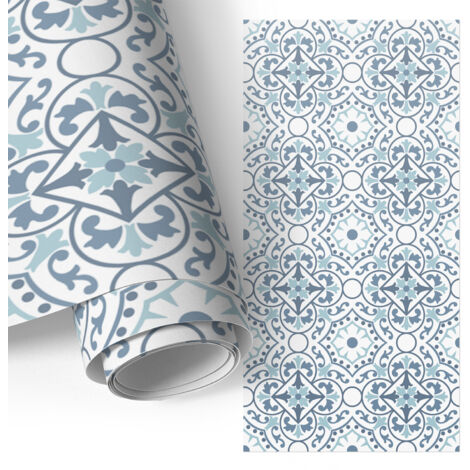 Film adhesif autocollant - design moderne - imperméable - pour meubles - pour plans de travail Mosaïque stylée 65x130 cm
