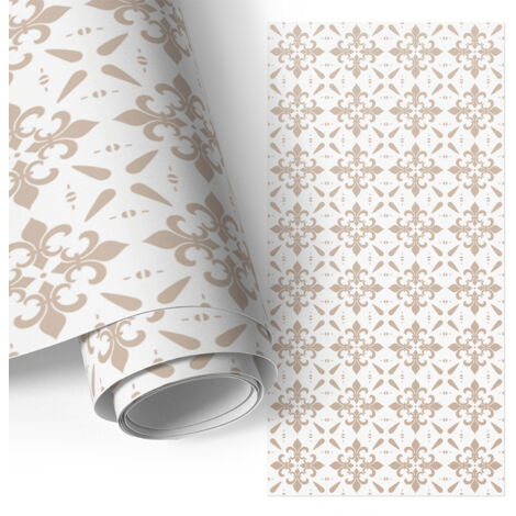 Film adhesif autocollant - design moderne - imperméable - pour meubles - pour plans de travail Ornements classiques 65x130 cm