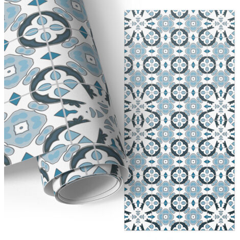 Film auto-adhésif - adhésif décoratif - imperméable - pour meubles - pour armoires Élégance géométrique 50x100 cm