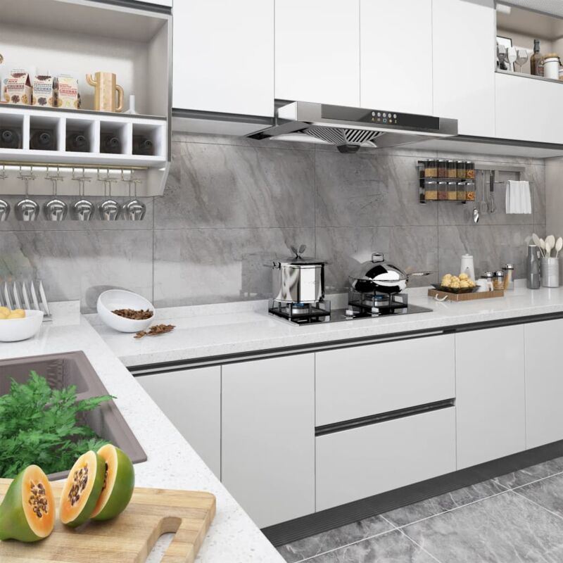 Film autoadhésif pour meubles Blanc 500x90 cm pvc Vidaxl