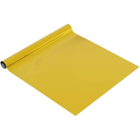 Film autoadhésif pour meubles Doré brillant 500x90 cm PVC CFW24237