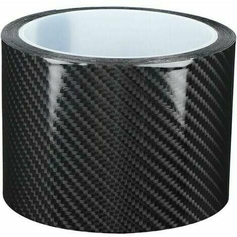 ROSEMARY Film Autocollant Adhésif Vinyle en Fibre de Carbone Chaque Rouleau de 7 x 300cm pour Voiture, Ordinateur, Coque de Smartphone, Moto, Véhicule, Carbone Film Autocollant de Voiture Adhésif