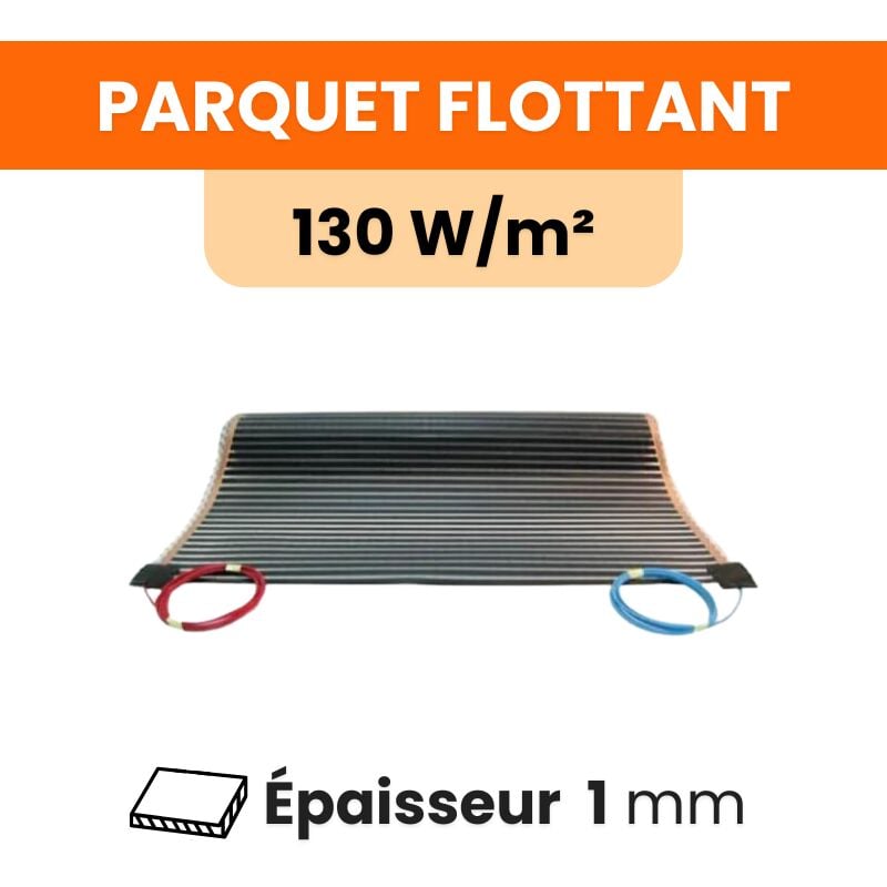 Sud Rayonnement - Film chauffant 130 w/m² - largeur 100 cm - longueur 3 mètres